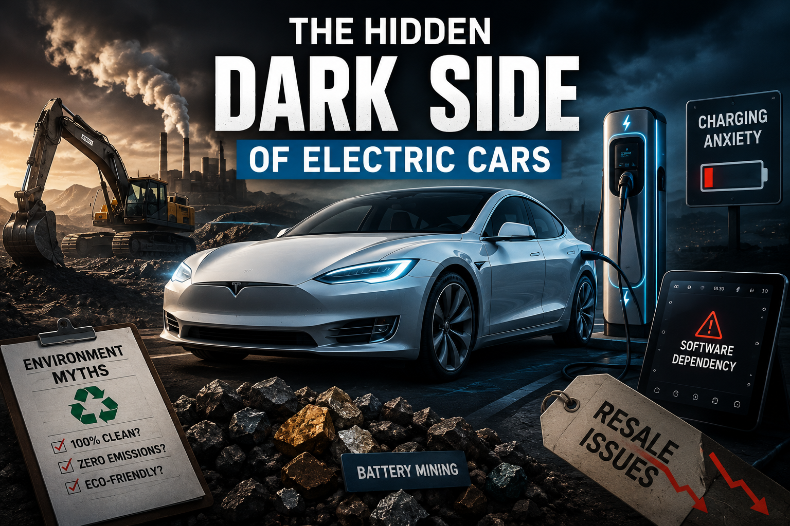 The Hidden Dark Side of Electric Cars Nobody Talks About