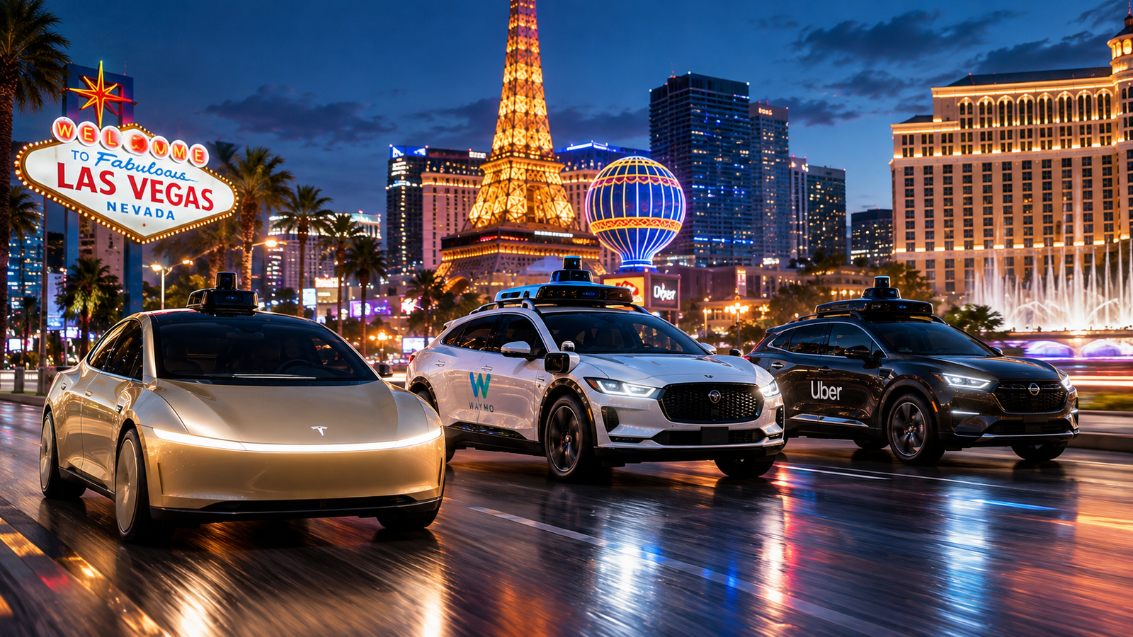 Robotaxi War: Tesla vs Waymo vs Uber